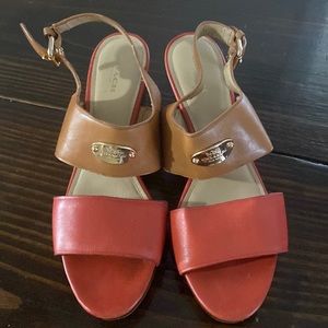 COACH shoes are used in good condition.